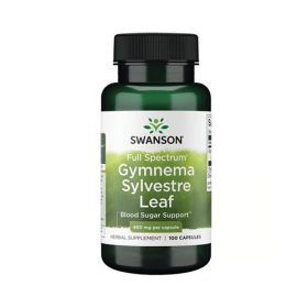 Swanson FULL SPECTRUM GYMNEMA SYLVESTRE LEAF (100 KAPSZULA)