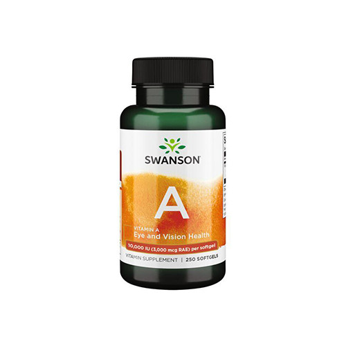 Swanson VITAMIN A (250 LÁGYKAPSZULA)