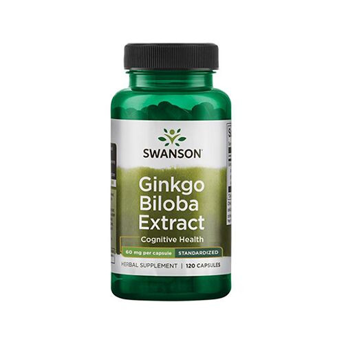 Swanson GINKGO BILOBA 60MG (120 KAPSZULA)