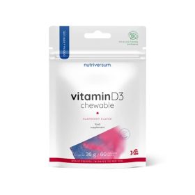 Nutriversum VITAMIN D3 CHEWABLE (60 RÁGÓTABLETTA)