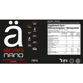 nanosupps BCAA nano (420g, watermelon)