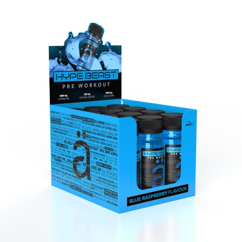 nanosupps Hype Beast Shot (60ml, blue raspberry)